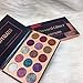 Beauty Glazed 15 Colors Bold Glitter Eyeshadow Palette - 15 Colors Eyes Makeup , Long-lasting, Glitter Elegant Mineral Creamy Pigmented , Highly Pigmented