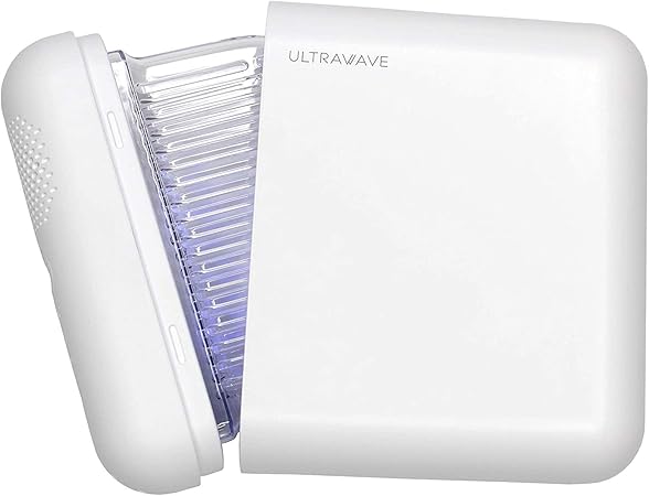 Amazon Co Jp Medik Uv Cマスク除菌ケース 10分でマスクを除菌 乾燥 携帯に最適 ホワイト アクリルスタンド付き Mdk M02 ホーム キッチン