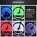 Bodyguard Bike Wheel Lights, Automatic and Manual Lighting, Waterproof Bicycle Wheel Light String, Ultra Bright LED (1Pack) with Batteries Included!