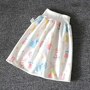 Xpccj Baby Luierrok, Peuter Meisjes Potty Training Rok Katoen Wasbaar Toilet Training Luierrok Luier Skort Broek