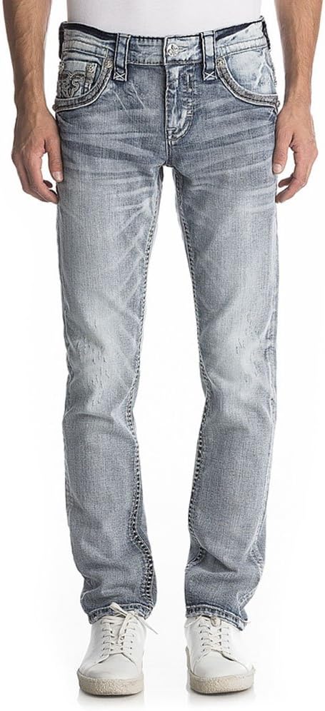 Rock Revival - Mens Charles A202 Alternative Straight Jeans