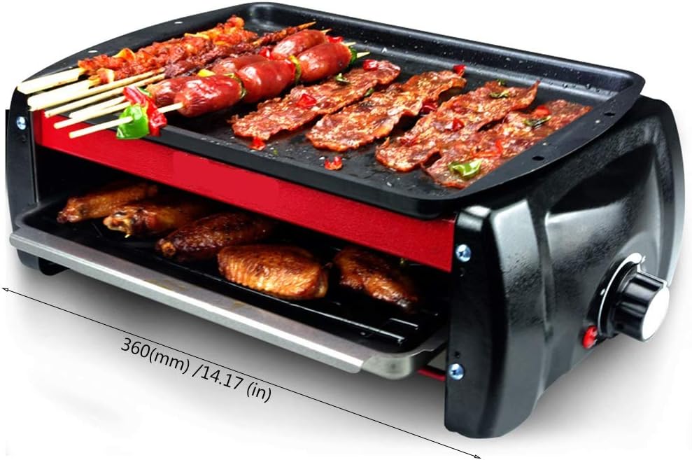review Nologo DUX-ZW Barbecue Electric Oven,High Temperature Resistance,Non-Stick Mesh,Not Easy to Wear,Humanized Design,Suitable for Home Kitchen and Outdoor Barbecue,Automatic Adjustment