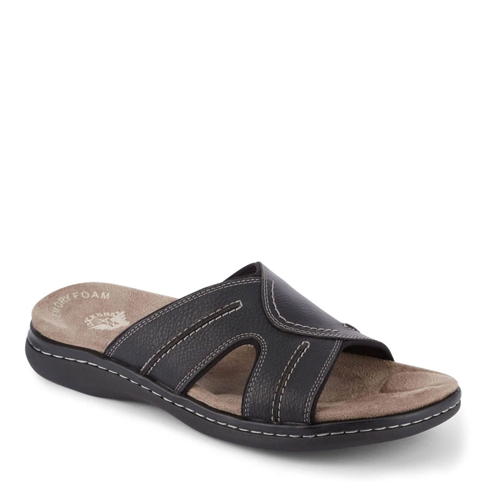 Photo 1 of Dockers Men's Slide Sandal, Black, 10 Wide