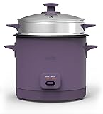 bella 16 Cup Rice Cooker with Steamer, Dishwasher