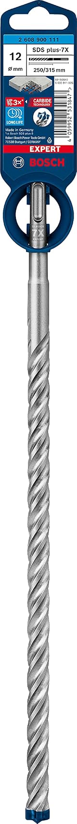 Bosch EXPERT SDS plus-7X Hammer Drill Bit 12 mm x 250 x 315 mm view 2