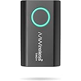 AAWireless TWO+ Compatible with Android Auto &amp; Apple Carplay 2-in-1 Wireless Adapter | Wireless Connection via Bluetooth &amp; WiFi | iPhone X+ &amp; Android 11+ | Multifunctional Button | Made in Europe