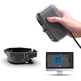 3DMakerpro 3D Scanner for 3D Printing, Handheld 3D Model Scanner with 0.05mm High Detailed Precision, 10FPS Scanning Speed, Anti-Shake Lenses, Compatible with Windows/MacOS, Moose Lite (Standard)