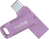 SanDisk 256GB Ultra Dual Drive Go USB-C Flash Drive 400MB/s Lavender Android