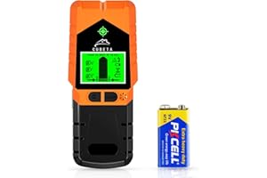 CUBETA Stud Finder Wall Scanner with Magnetic Sensor, 2025 Upgraded 6-in-1 Wall Stud Finder Tool with LCD Display and Audio Alarm for the Center and Edge of Wood AC Wire Metal Studs Joist Pipe