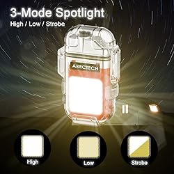ARECTECH Rechargeable Lighter Electric Arc Dual