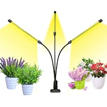 Lampe LED Pour Plantes D'intérieur 42W - Spectre Complet, 3 Modes, Minuterie 6/9/12h, Hauteur Réglable, Support Inclus - 4