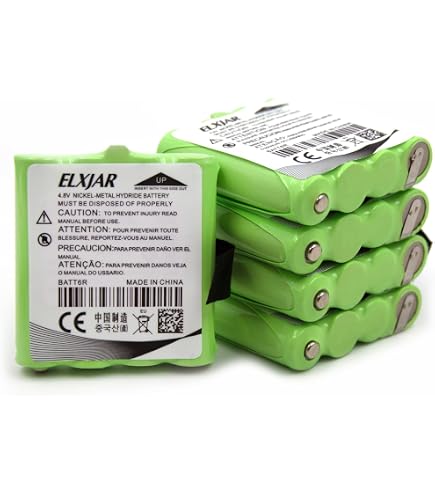 2-Pack HQRP Replacement Battery For Cobra FRS70-FRS110 Two-Way Radios