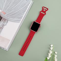 QRose Silicone Elastic Ocean Bands Compatible with