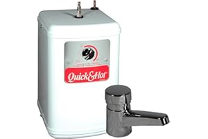 Waste King H510-U-CH Tahoe Hot Water Faucet with Tank, Chrome