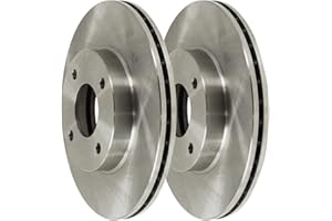 AUTO SHACK AutoShack Front Brake Rotors Pair of 2 Driver and Passenger Side Replacement for 2000 2001 2002 2003 2004 2005 2006 Nissan Sentra 1.8L 2.5L FWD R41309PR