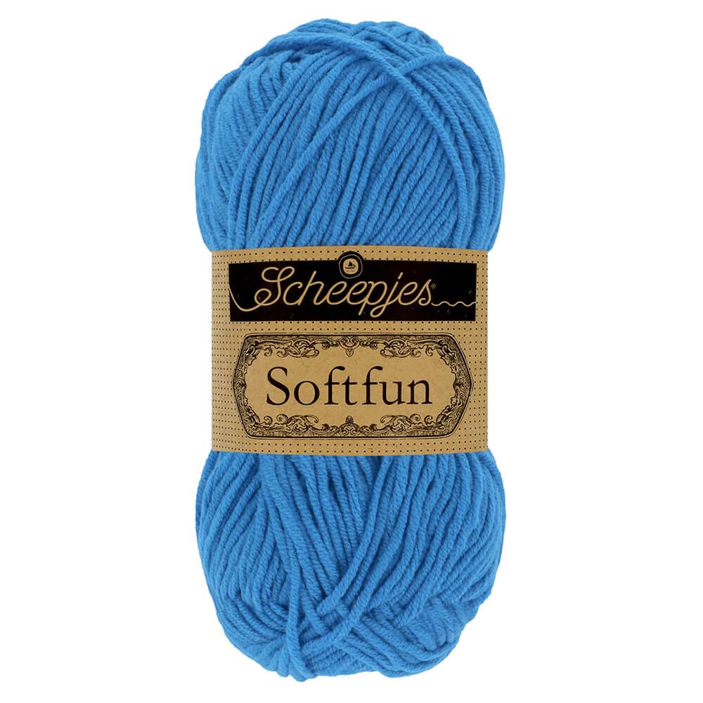 Scheepjes - Scheepjes Softfun 2629 Azure Yarn - 1x50g