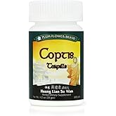 Coptis Teapills (Huang Lian Su Wan), 200 ct, Plum Flower