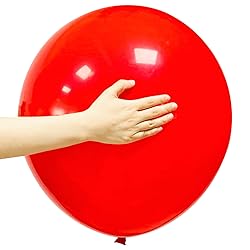 Red Balloons 18 Inch 12 Pack Large Latex Party