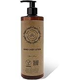 Bube Botanicals, Hand and Body Lotion, Moisturizing Cream, Deep Hydration, Natural Scent of Rosemary, Lemon and Thyme, 100% Natural, Certified Vegan Product, Ideal for Homes and Hotels, 380 ml