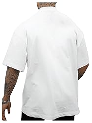 GORGLITTER Men's Crewneck T Shirt Letter Graphic