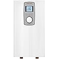 Stiebel Eltron 200057 Model DHC-E 3/3.5-1 Trend Electric Tankless Water Heater; 120V, 50/60 Hz; Direct Coil Heating System; Backlit Display; Adjustable Temperature Control Via Knob