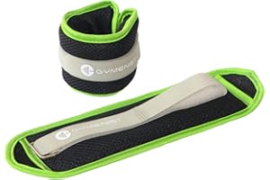 Gymenist Water Proof Ankle Weights With Adjustable Strap Great For Swimming And All Water Sports Activities