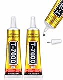 ALECPEA Upgrade T-7000 Black Adhesive Glue - 2PCS