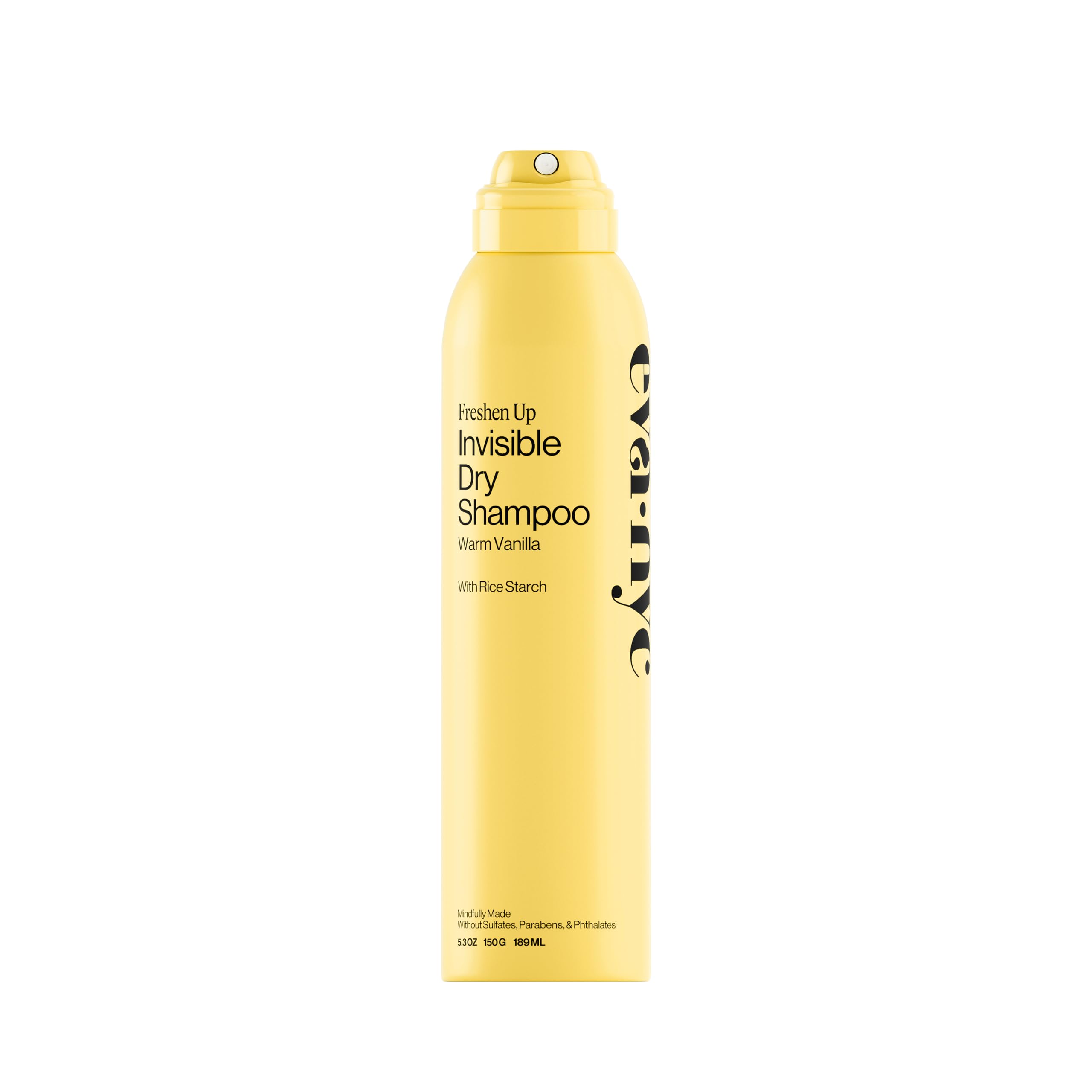 Eva NYC Freshen Up Invisible Dry Shampoo, Cleansing for Women of All Hair Types, Non Toxic with Argan Oil & Rice Starch, GMO-Free, Leaves No White Residue, 5.3 oz