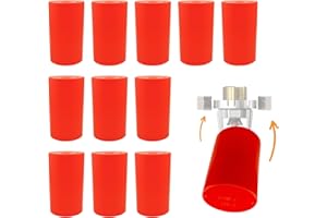 REPELFIRE Sprinkler Head Paint Cover - Head Protector, Head Covers for Painting, Protection Covers for Ceiling Pop Out, Head Guard and Head Paint Protection for Covering Recessed Sprinkler Heads - 12 PK