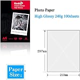 Koala Inkjet Photo Paper A4 Glossy 100 Sheets 240 GSM for Canon HP Epson view 2
