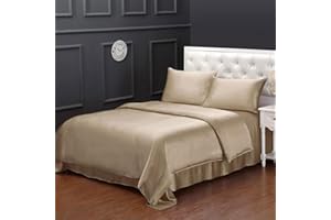 LILYSILK Silk King Duvet Cover Bed Comforter Cover Luxury Soft 19 Momme 100 Mulberry Silk Taupe