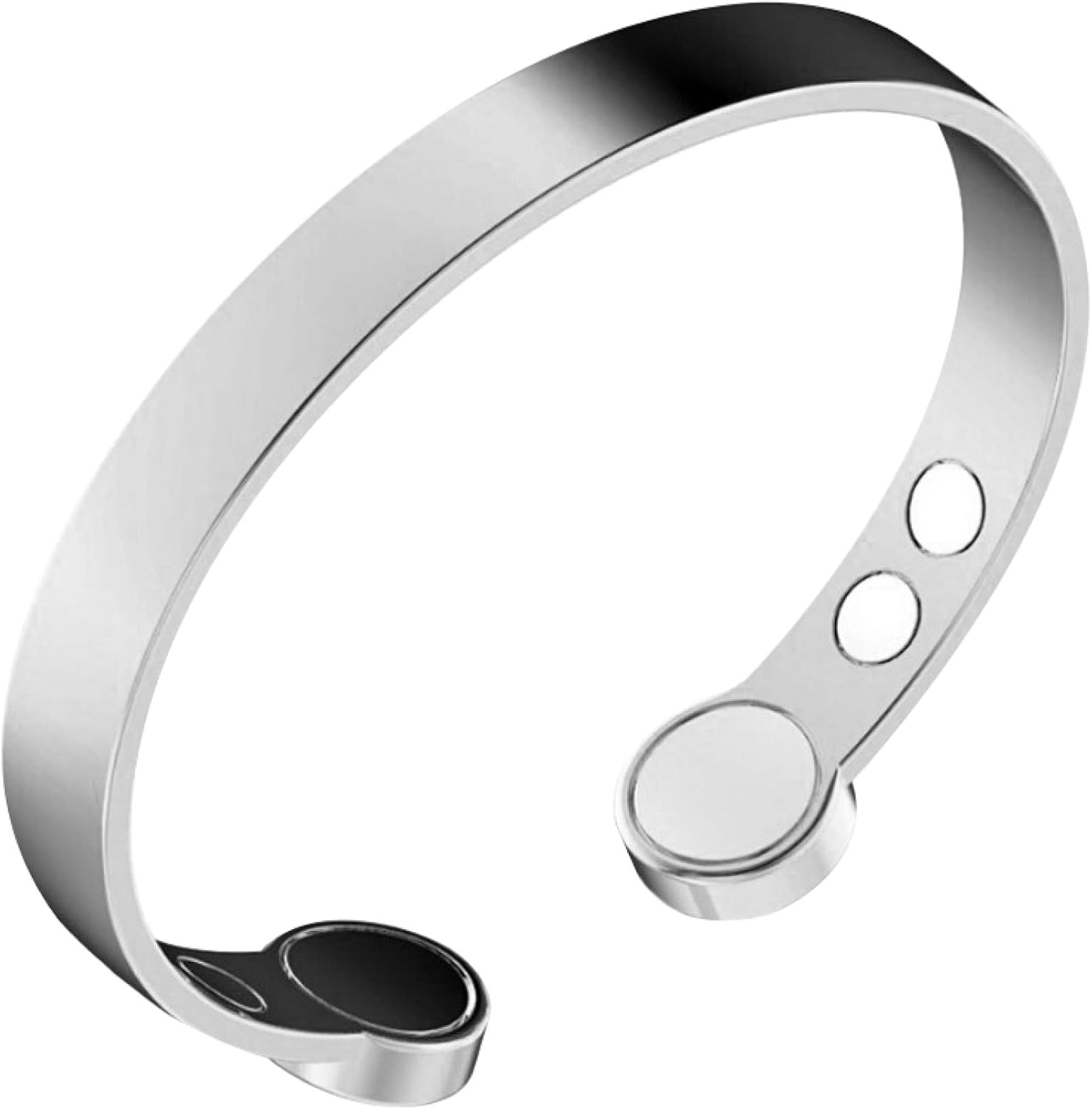 2 Stück Kupferarmband Herren - Massiv Kupfer Mit Magneten Gegen Gelenkschmerzen