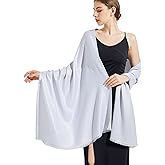 Ciormis Sparkly Metallic Shawls and Wraps Pashmina for Women Evening Dresses Formal Party Women Dressy