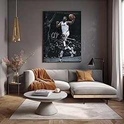 Basketball Superstar James Harden Signed Poster For