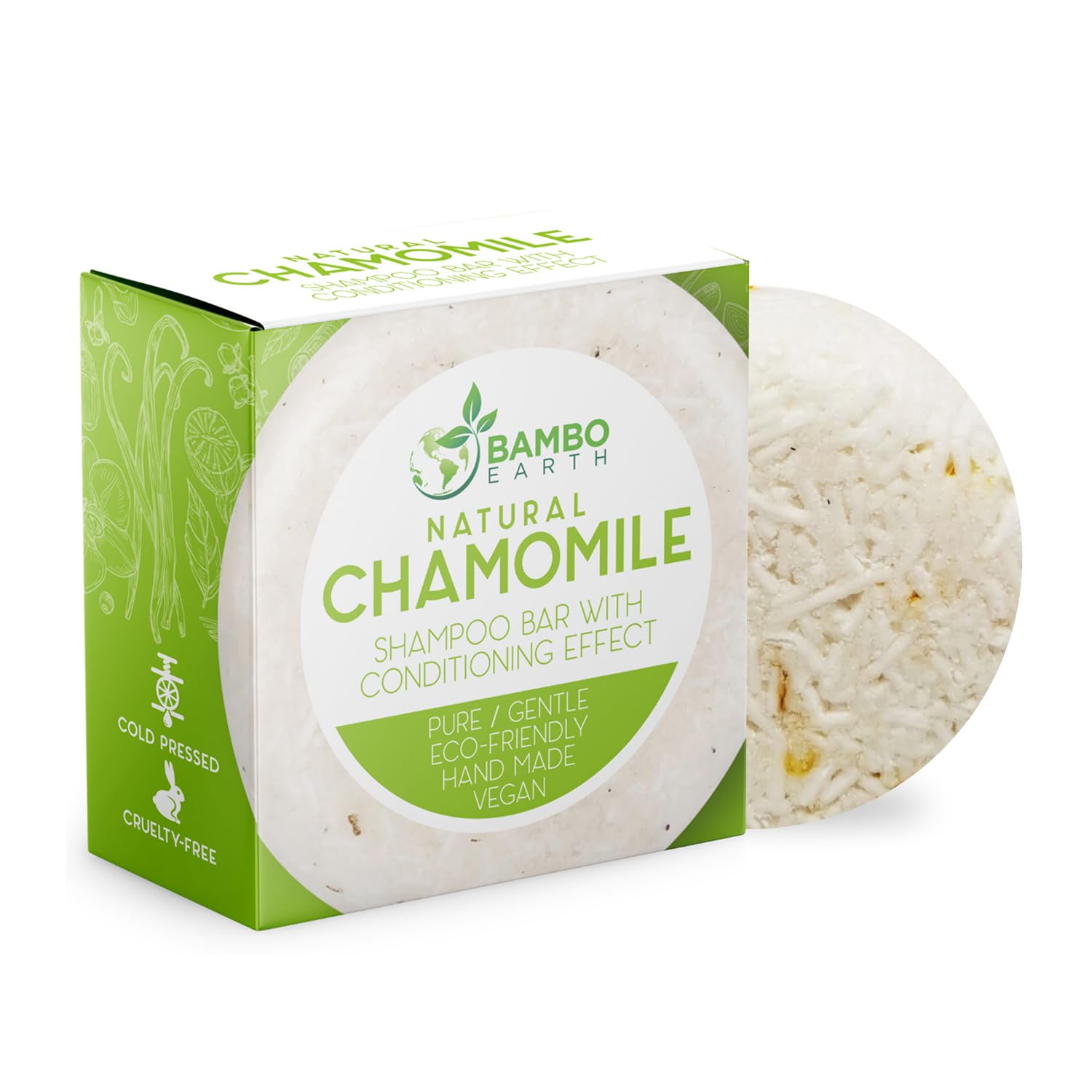 Solid Shampoo Bar And Conditioner Effect Hair Soap – Natural Shampoo Bars For Hair w/Based Essential Oils