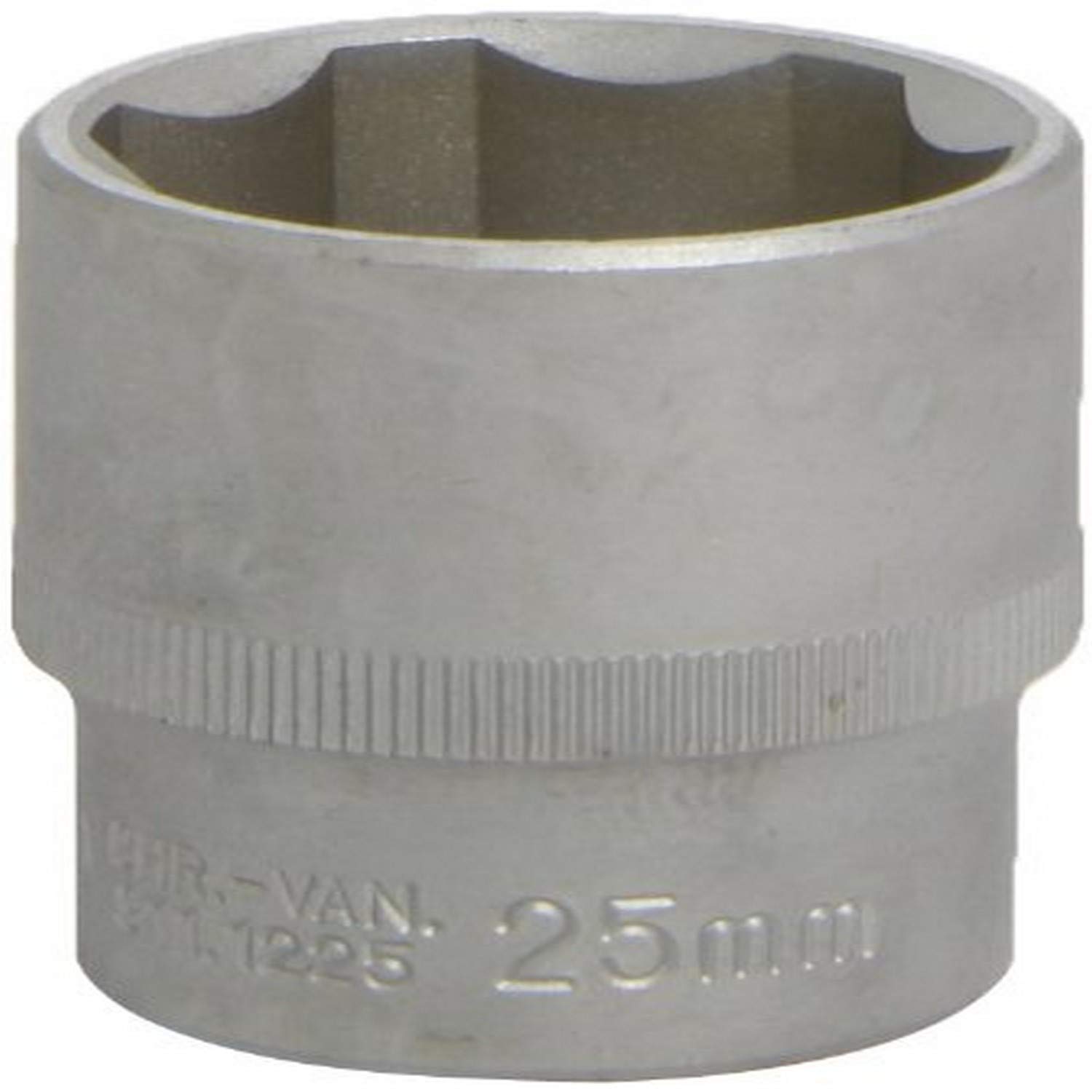 KS Tools CHROMEmat 911.1225-E Socket F6 1/2" Drive Profile 25 mm with Holder