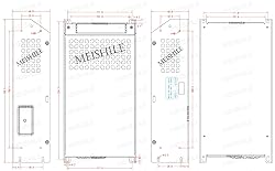 MEISHILE 24V 33.3A 800W Switching Power Supply
