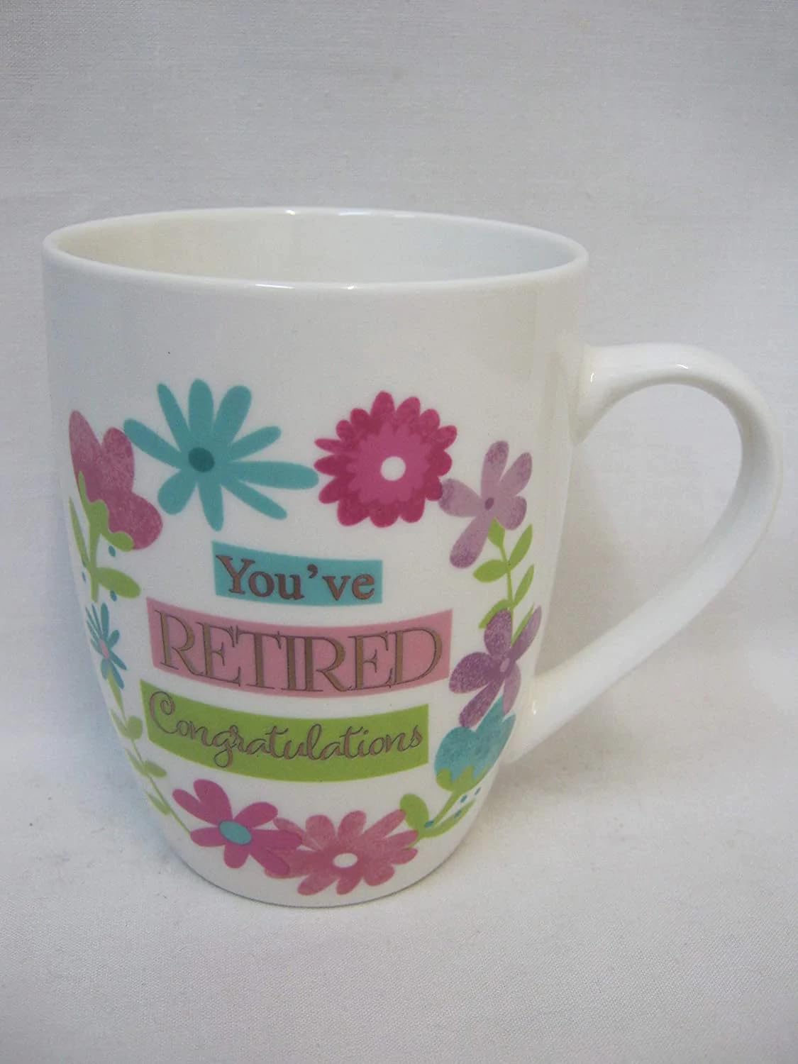New BGT Tea Coffee Mug You've Retired Congratulations XQ059