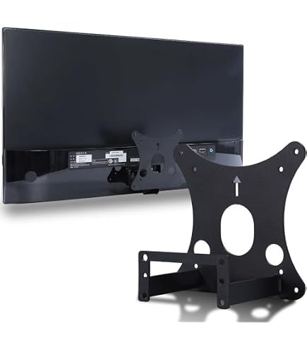 VESA Adapter Halterung Für LG Monitore – Kompatibel Mit 24MP58VQ, 27MP58VQ U.a., 75x75 Mm & 100x100 Mm