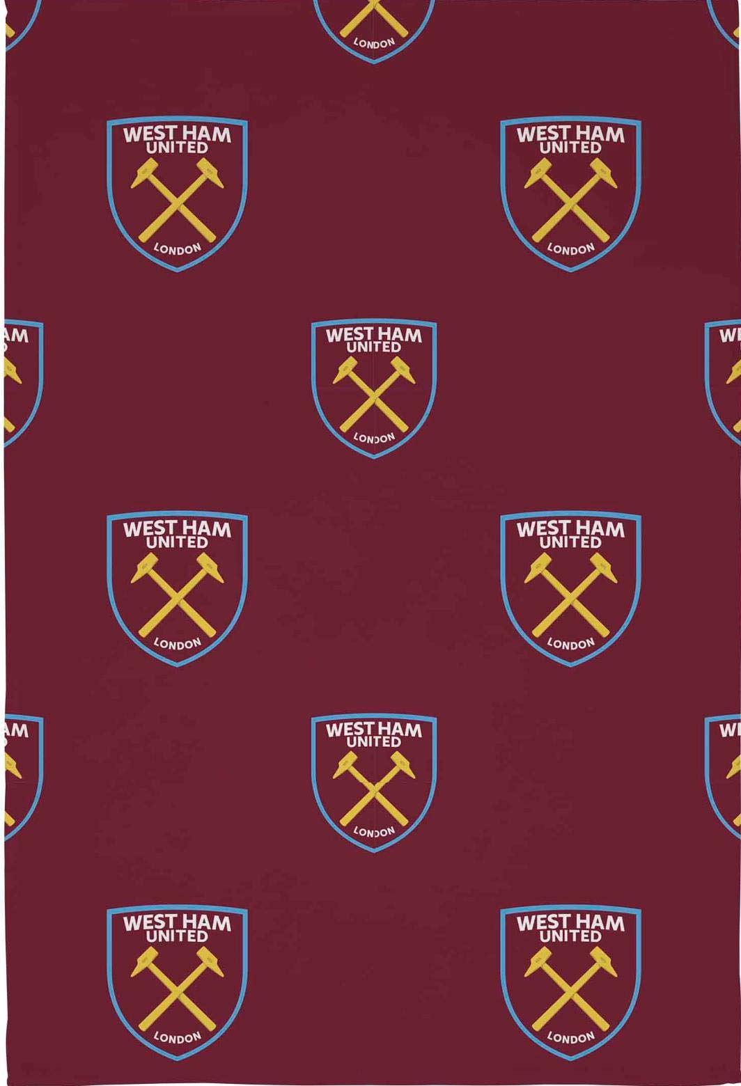 West Ham United Blanket, Burgandy, 150x100cm