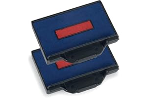 Trodat Swop Pads 6/53/2 Replacement Ink Pads - Red/Blue, 668476