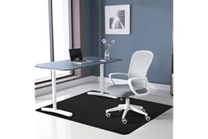 Office Chair Mat for Hardwood Floor&Tile,55"x35" Anti-Slip Desk Chair Mat,Low-Pile Chair Mat,Multi-Purpose Hardwood Floor Pro