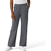 Wink NURTUR Scrubs for Women, Straight Leg Cargo Scrub Pant - Pewter, S Tall