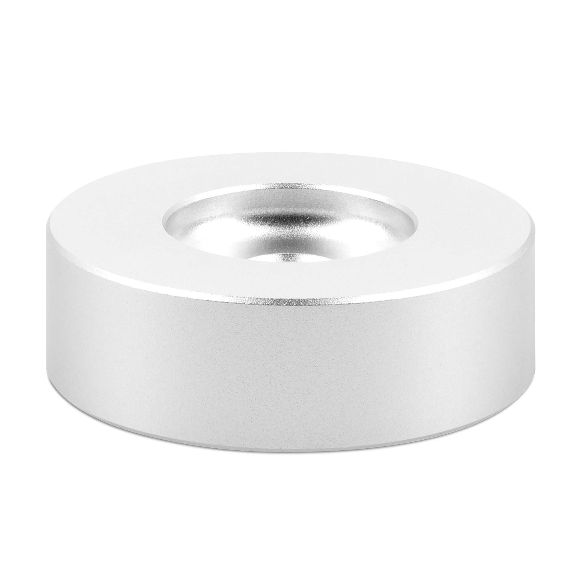 kwmobile 45-RPM Adaptor - Aluminium Insert Centre Adaptor for 45RPM 7 Inch Singles Records Vinyl Turntable Phonograph Record Player