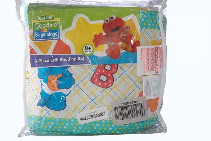 sesame street crib sheets