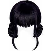 Topcosplay Female Deep Purple Anime Cosplay Wig Halloween Carnival Party Wig