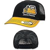 John Deere Boys' Logo Mesh Back Ball Cap Yellow One Size