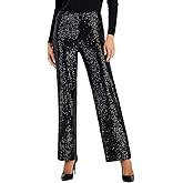 Anne Klein Womens Pull on Hollywood Waist Wide Leg