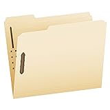 Pendaflex Fastener Folders, 2 Fasteners, Letter