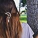 Natural Stone Pendant Gems Moon Hair Clip Crystal Gemstone 8 Pcs Women Girls Alloy Charms Clamp Hairpin Barrettes Bobby Pins Hair Ornament Decoration Accessory